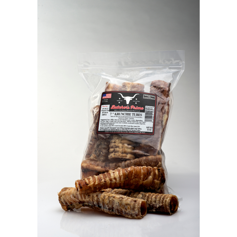 KRUNCHIE TUBES:  7"  16 OZ PKG (9 pack)