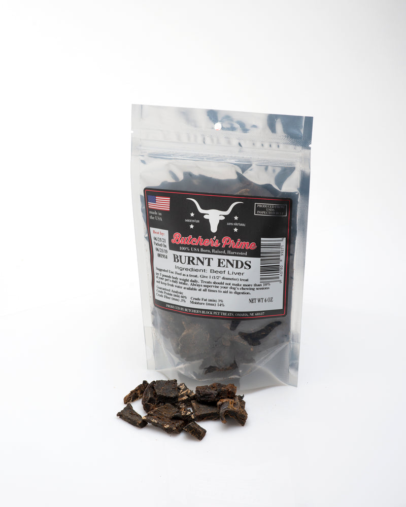 BEEF LIVER TIPS:  6 OZ PKG (12 pack)