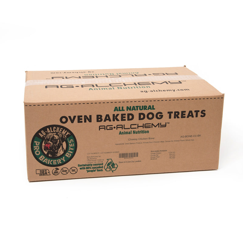 Cheesy Chicken Bones - 20lb Bulk