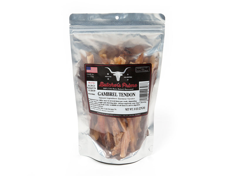 Butcher's Prime Gambrel Tendons (20 Pack)